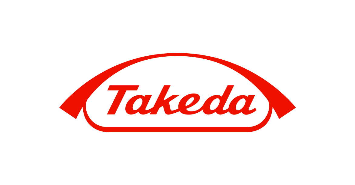 Descrição da imagem: logotipo da Takeda