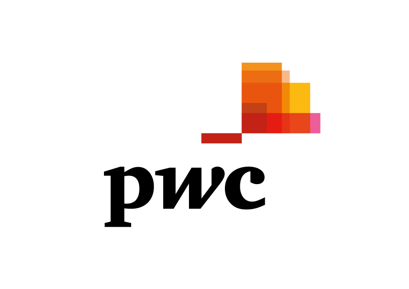 Descrição da imagem: logotipo da pwc
